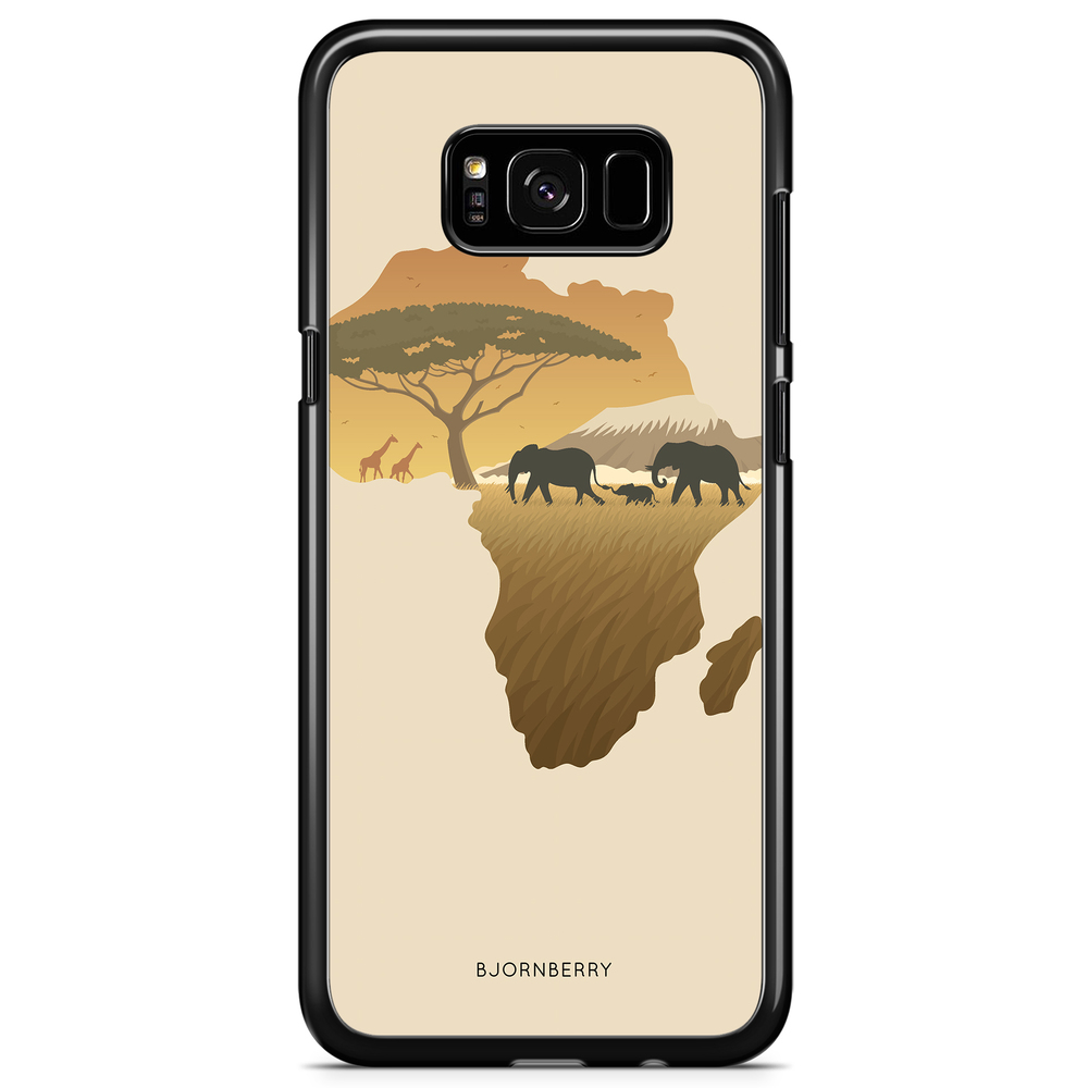 Samsung Galaxy S8 Plus Case - Africa Brown