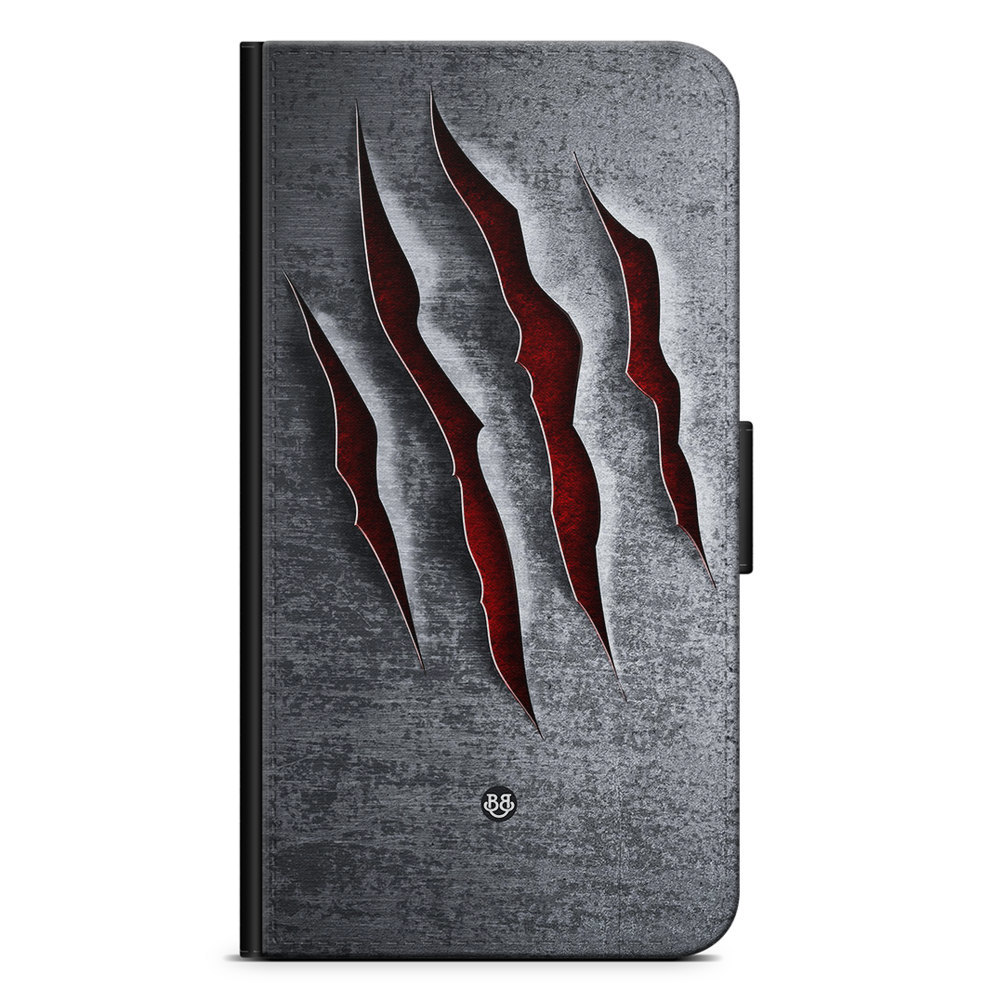 Motorola Moto E40 Wallet Case - Claws