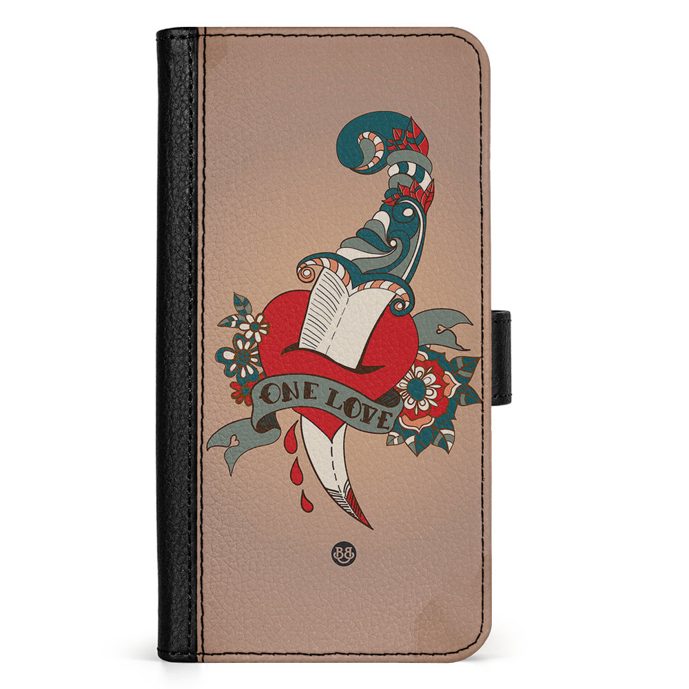 Doro 8050 Wallet Case - One Love