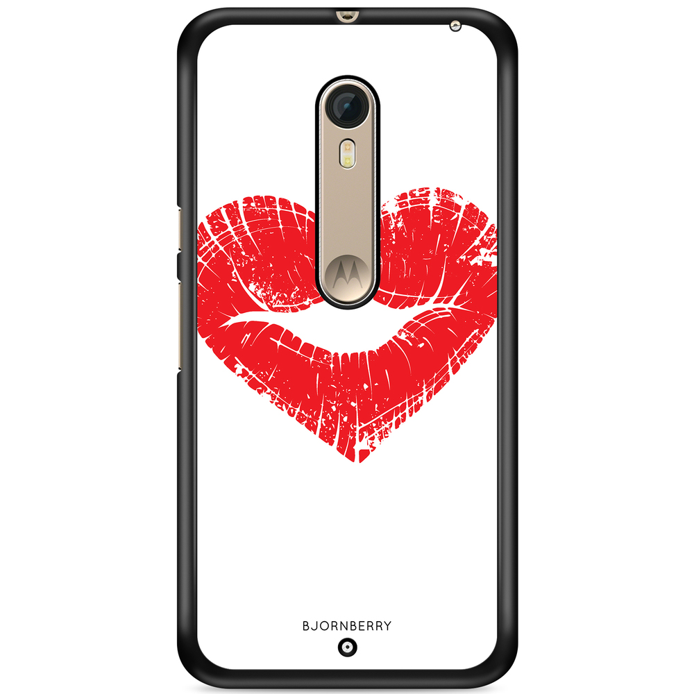 Moto X Style Case - Heart Lips
