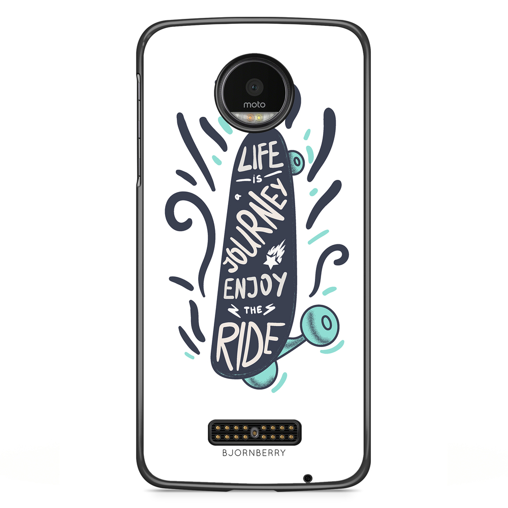 Moto Z2 Play Case - Skate Quote