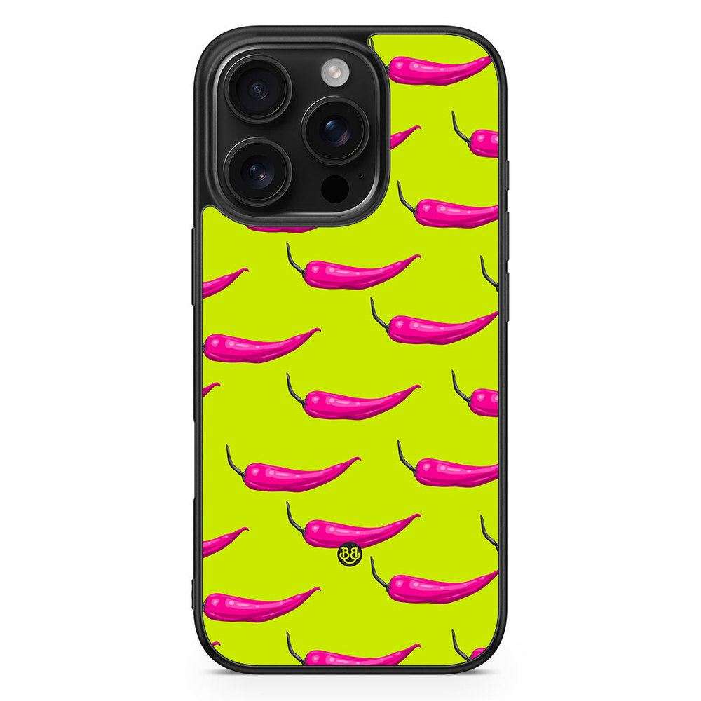 iPhone 16 Pro Case - Chilli Pattern