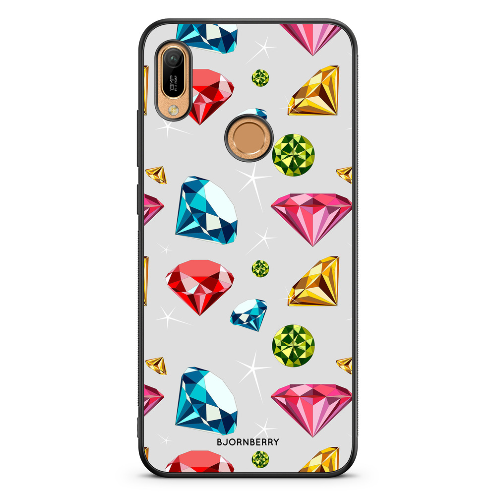 Huawei Y6 2019 Case - Diamond Pattern