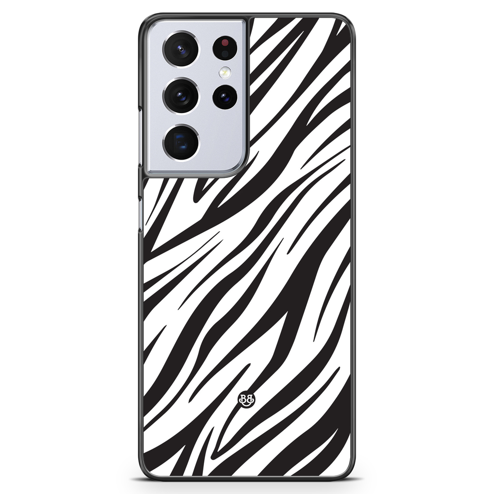 Samsung Galaxy S21 Ultra Case - WILD AUTUMN - Zebra Twist