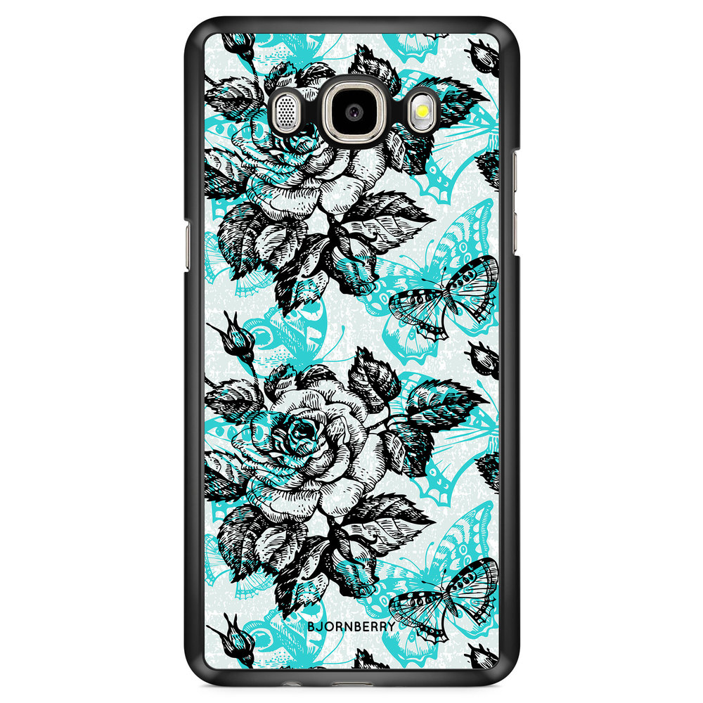 Samsung Galaxy J7 (2016) Case - Roses & Butterflies