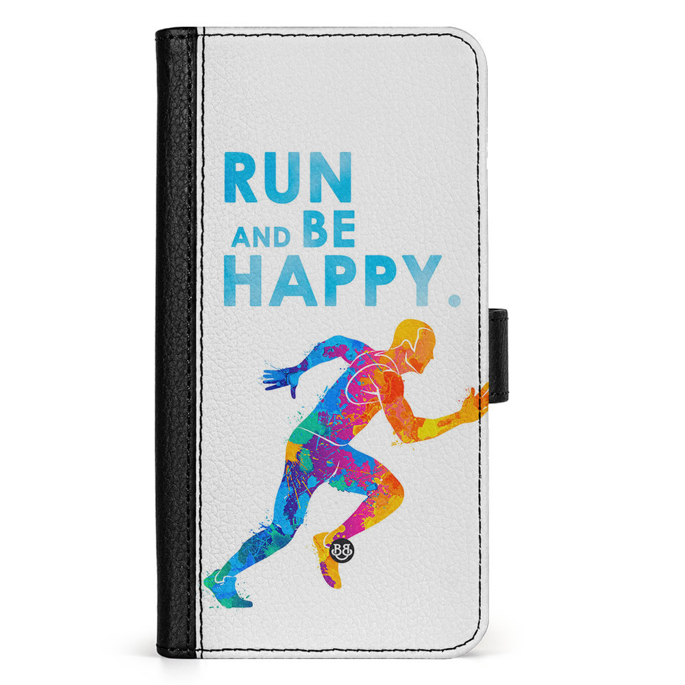 Doro 8050 Wallet Case - Run and be happy