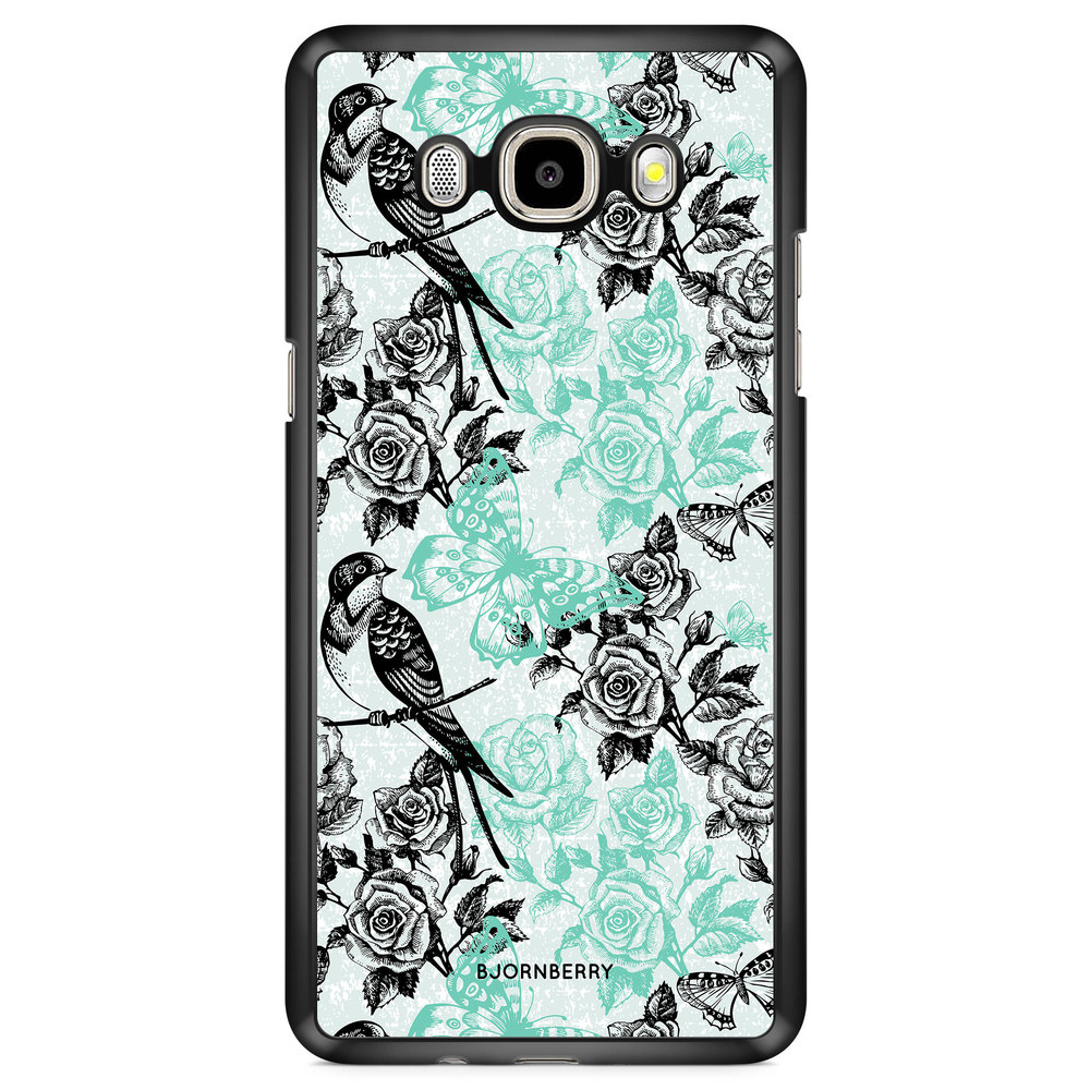 Samsung Galaxy J7 (2016) Case - Birds & Roses