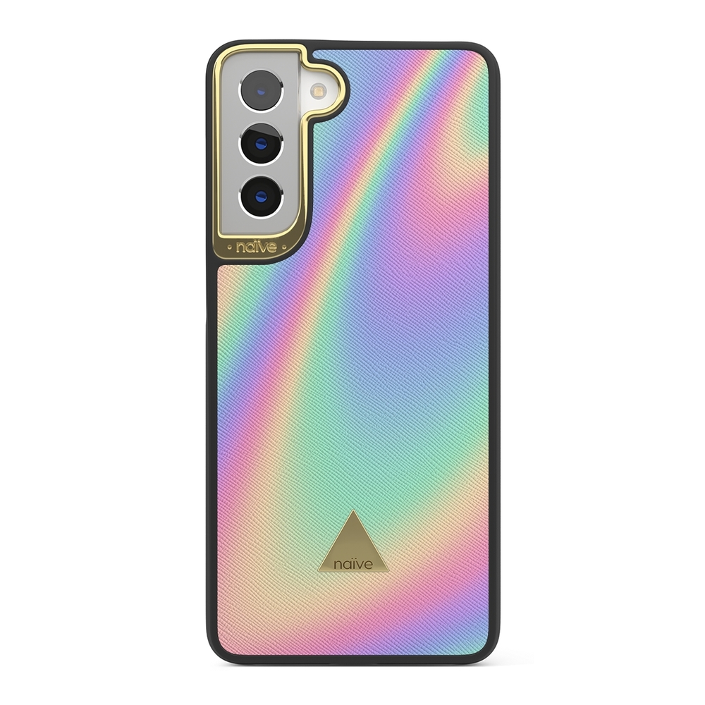 Naive Samsung Galaxy S21 Plus Case - Rainbow