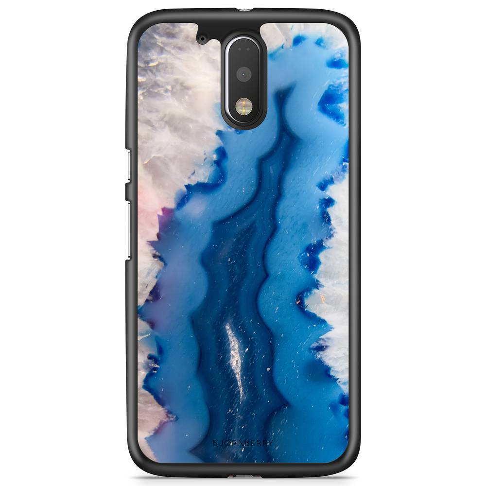 Moto G4/G4 Plus Case - Blue Agate