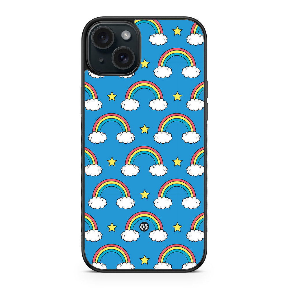 iPhone 15 Plus Case - Rainbow Pattern