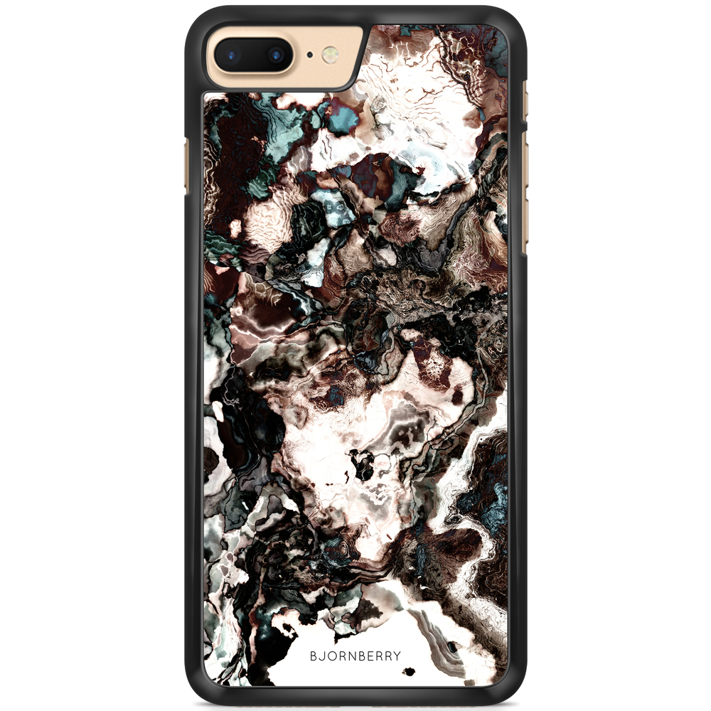 iPhone 7 Plus Case - Marble Brown