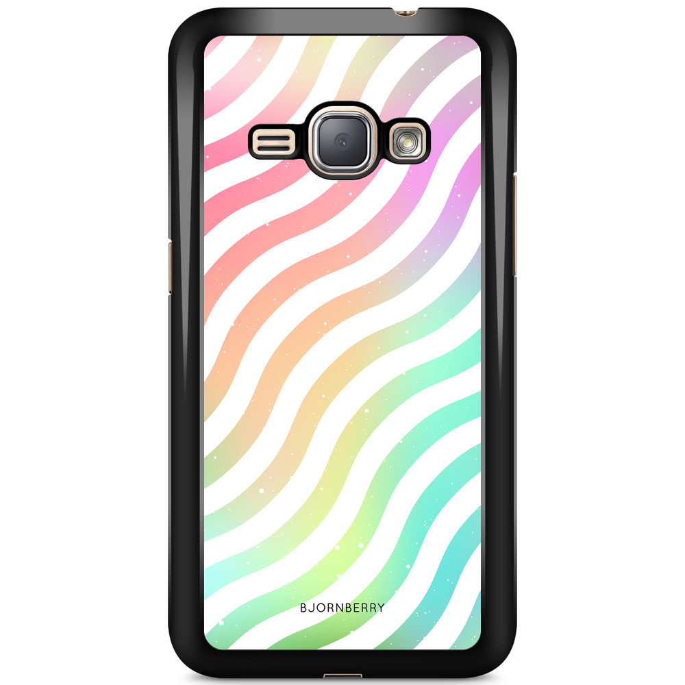 Samsung Galaxy J1 (2016) Case - Wavy Rainbow