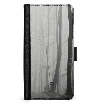 Samsung Galaxy A54 5G Wallet Case - Black/White Autumn