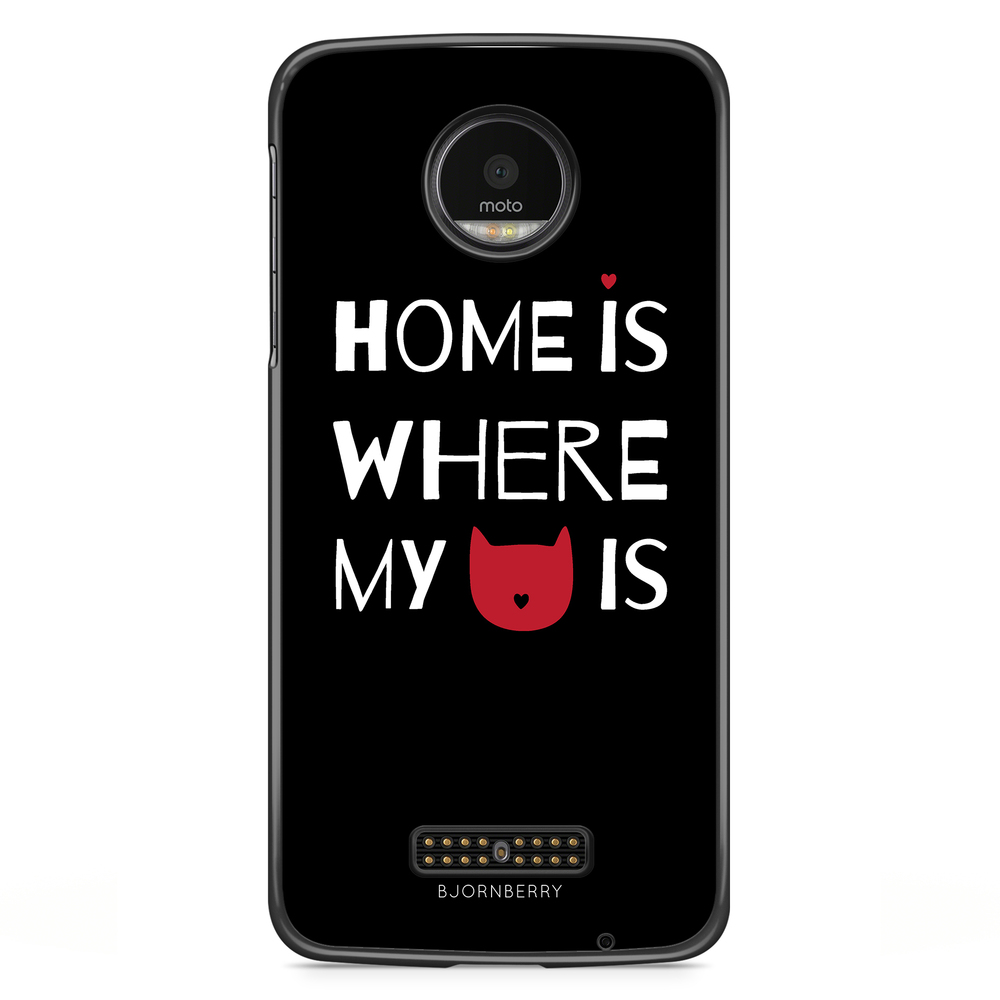 Moto Z2 Play Case - Home Is Where..