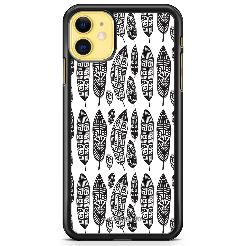 iPhone 11 Case - Vintage Feathers