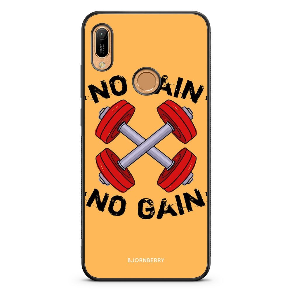 Huawei Y6 2019 Case - No Pain No Gain