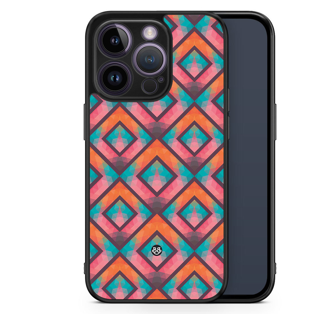 iPhone 14 Pro Case - Retro Squares