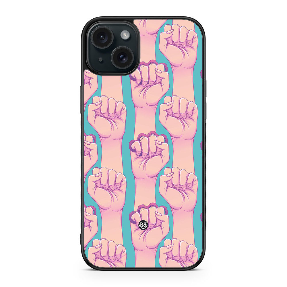 iPhone 15 Plus Case - Hand Pattern