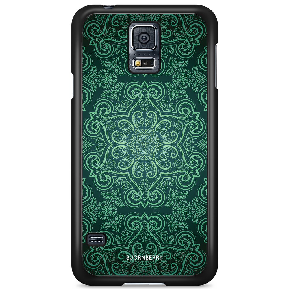 Samsung Galaxy S5/S5 NEO Case - Green Retro Pattern