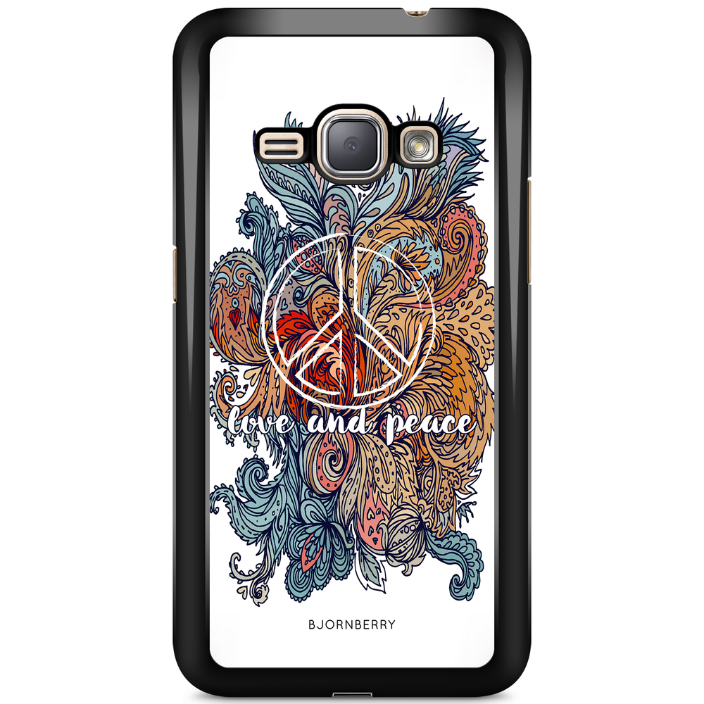 Samsung Galaxy J1 (2016) Skal - Love and Peace