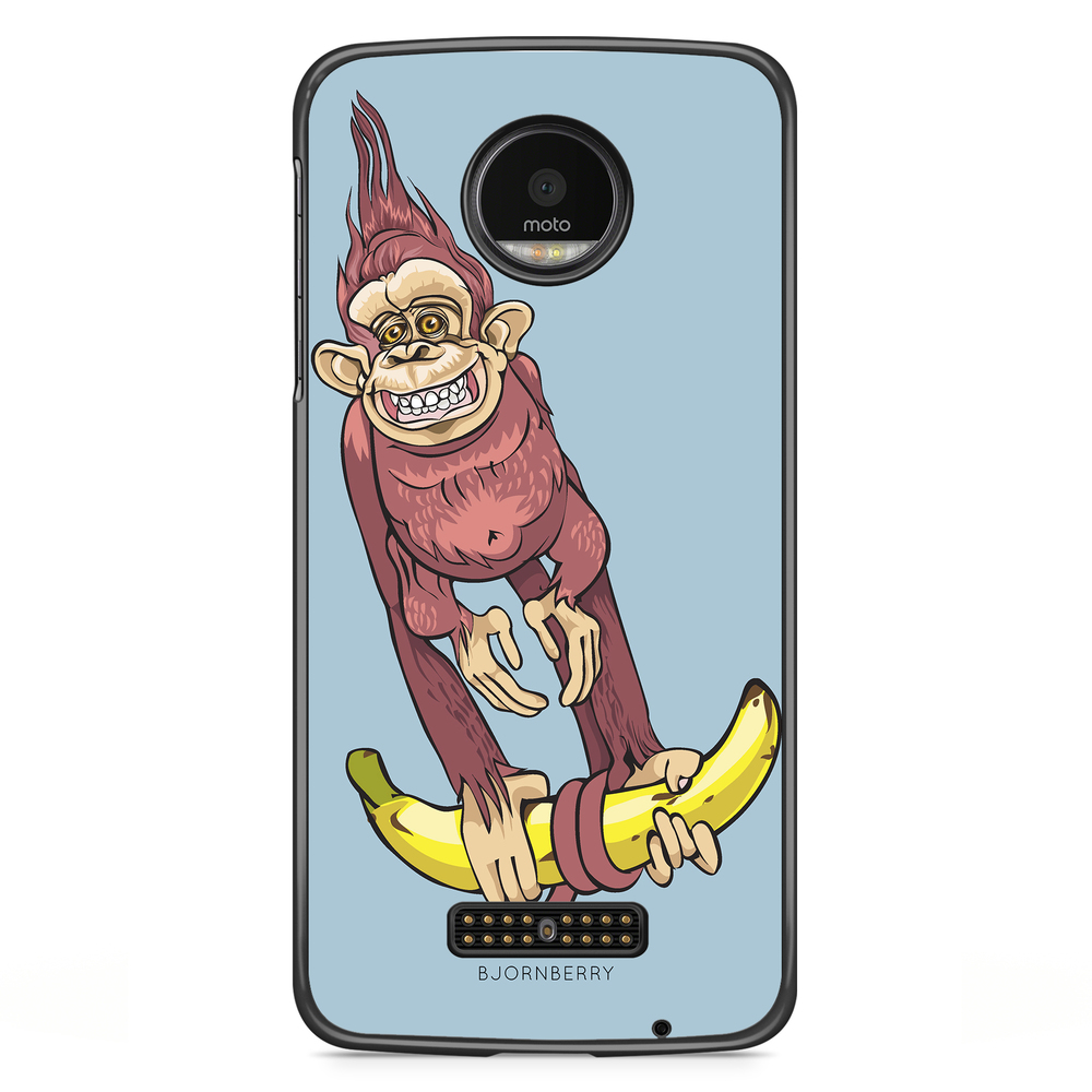 Moto Z2 Play Case - Monkey Action