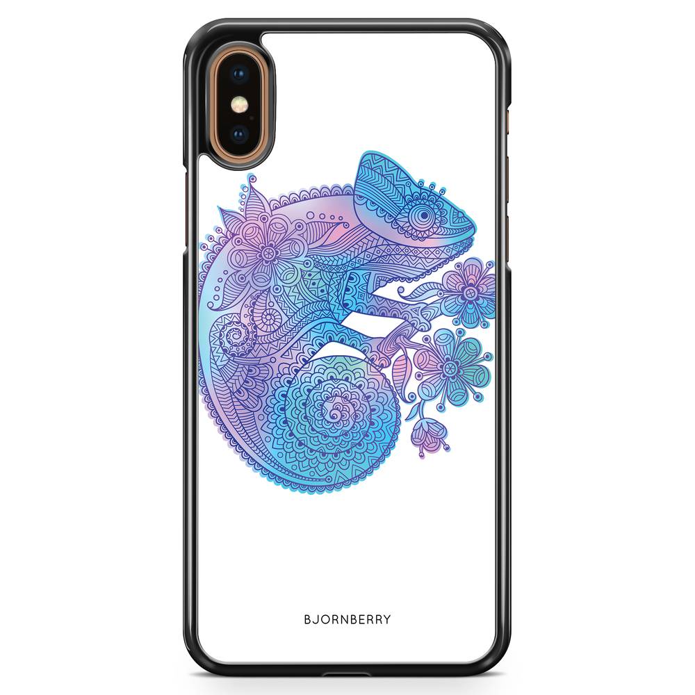 iPhone XS Max Case - Mandala Chameleon