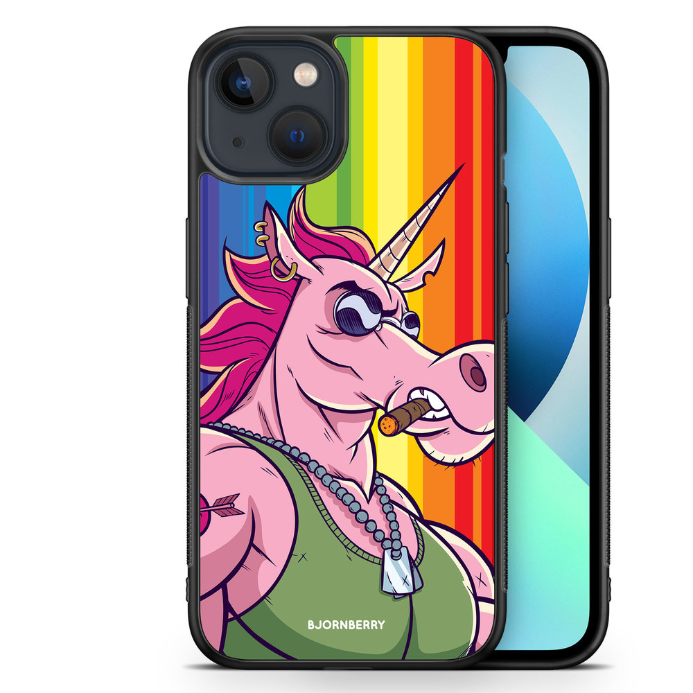 iPhone 13 Mini Case - Muscle Unicorn
