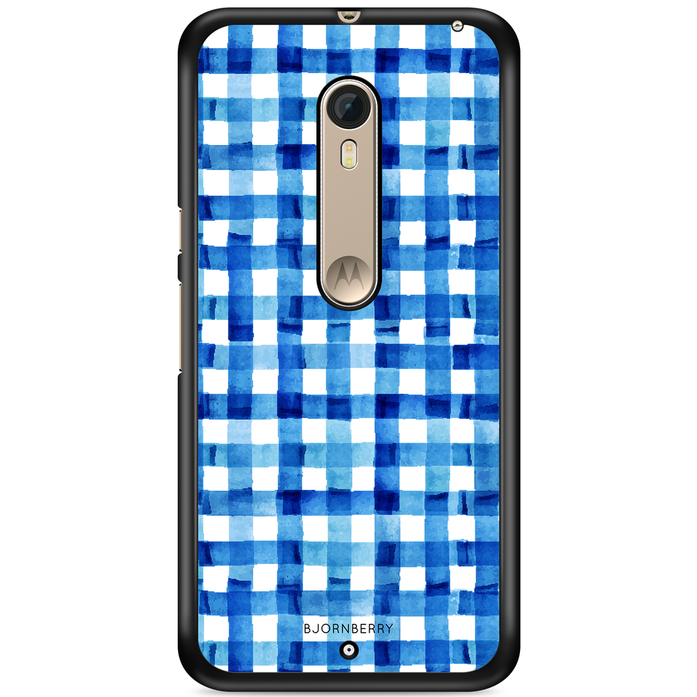Moto X Style Case - Blue Stripes