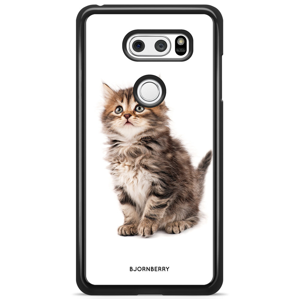 LG V30 Case - Cute Kitten