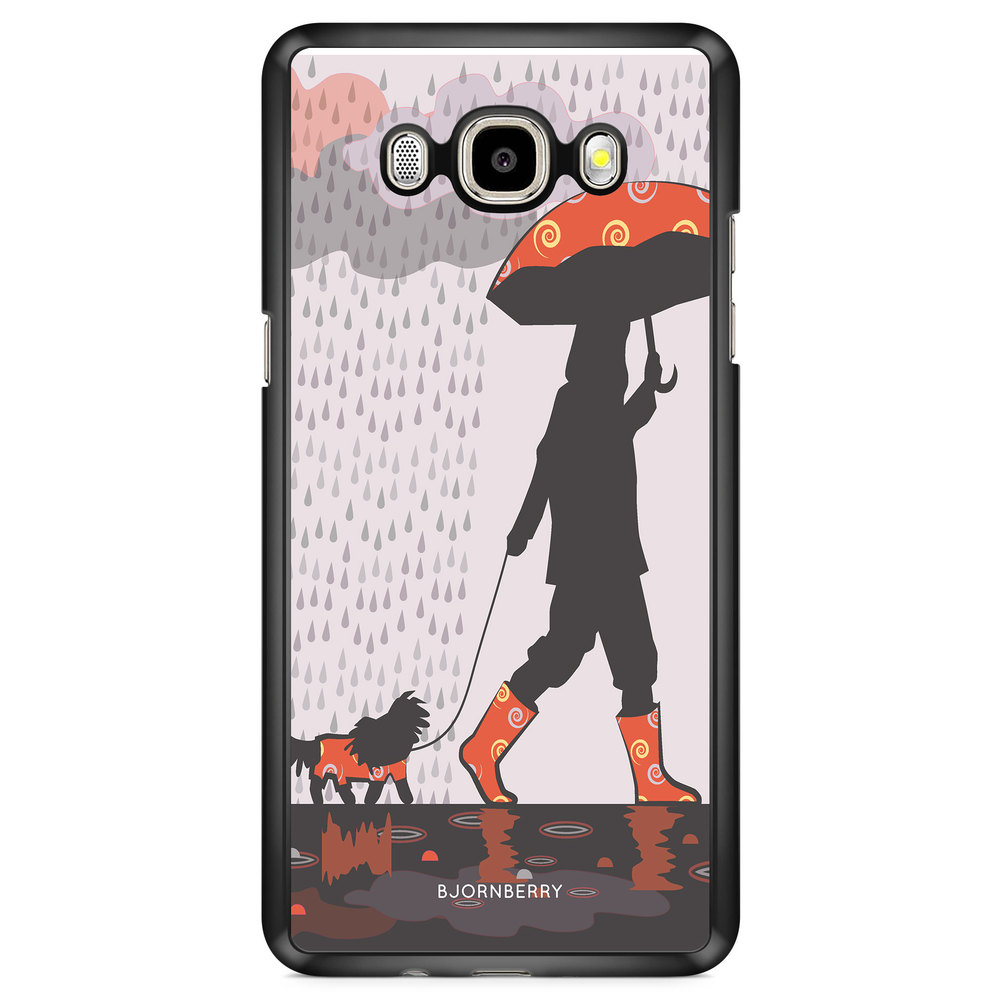 Samsung Galaxy J7 (2016) Case - Walking In The Rain