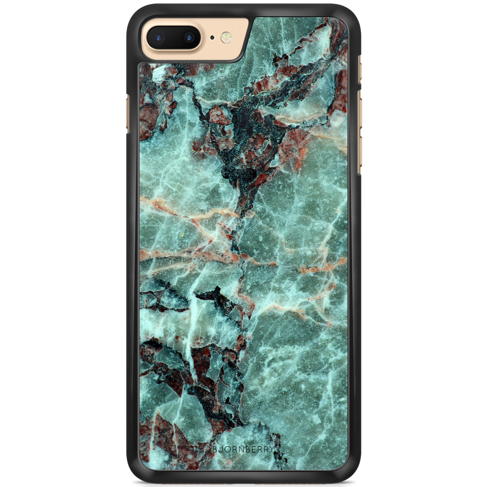 iPhone 7 Plus Case - Green Marble