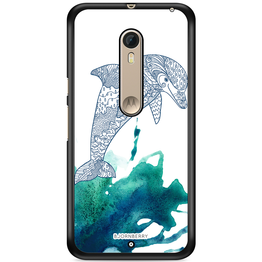 Moto X Style Case - Mandala Dolphine