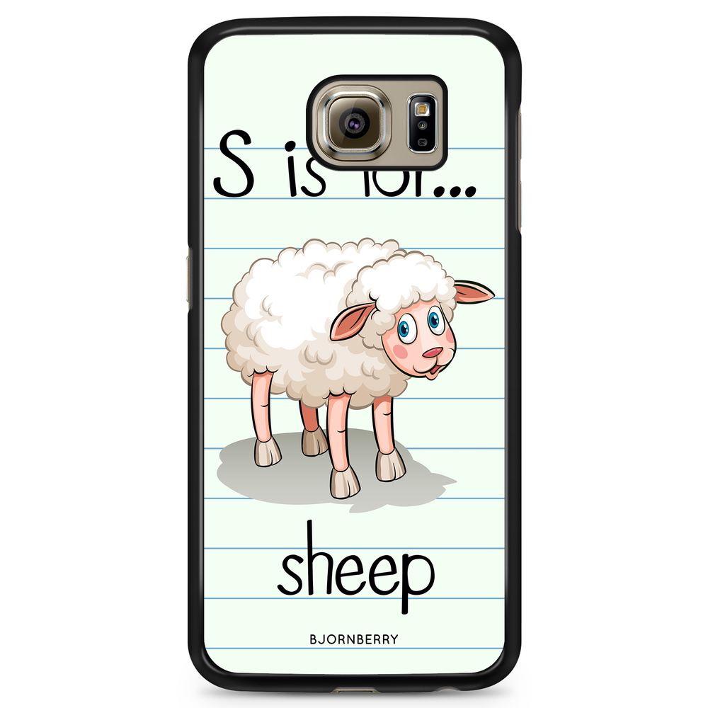 Samsung Galaxy S6 Case - S is for Sheep