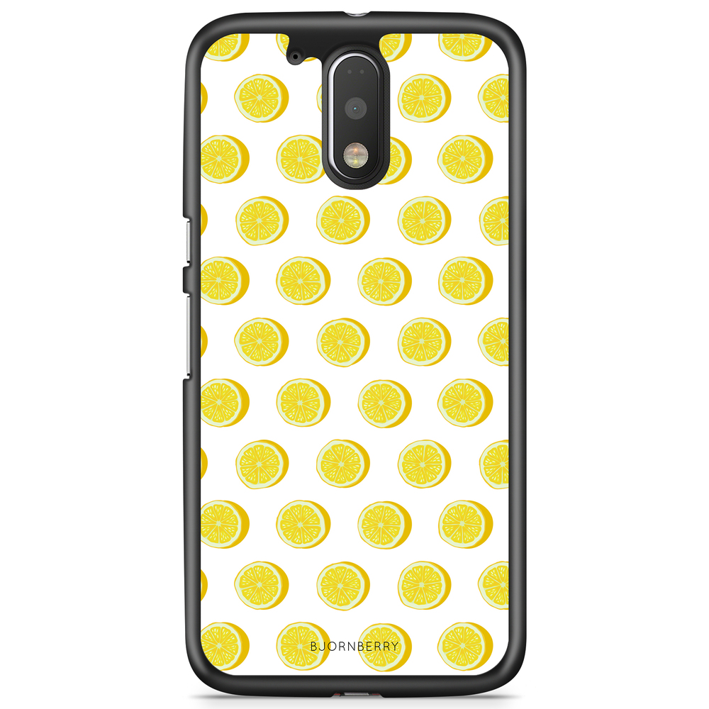 Moto G4/G4 Plus Case - Lemon Pattern