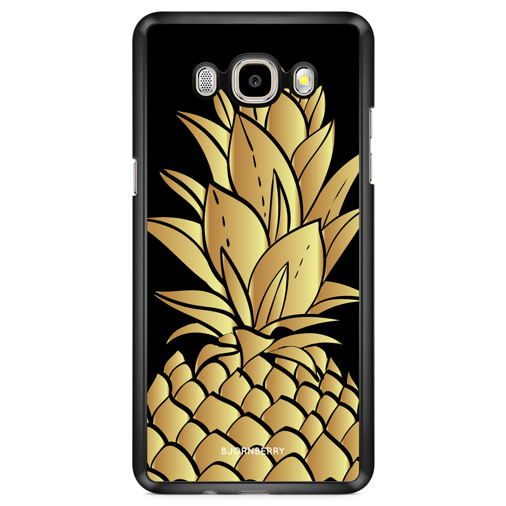 Samsung Galaxy J7 (2016) Case - Gold Pineapple