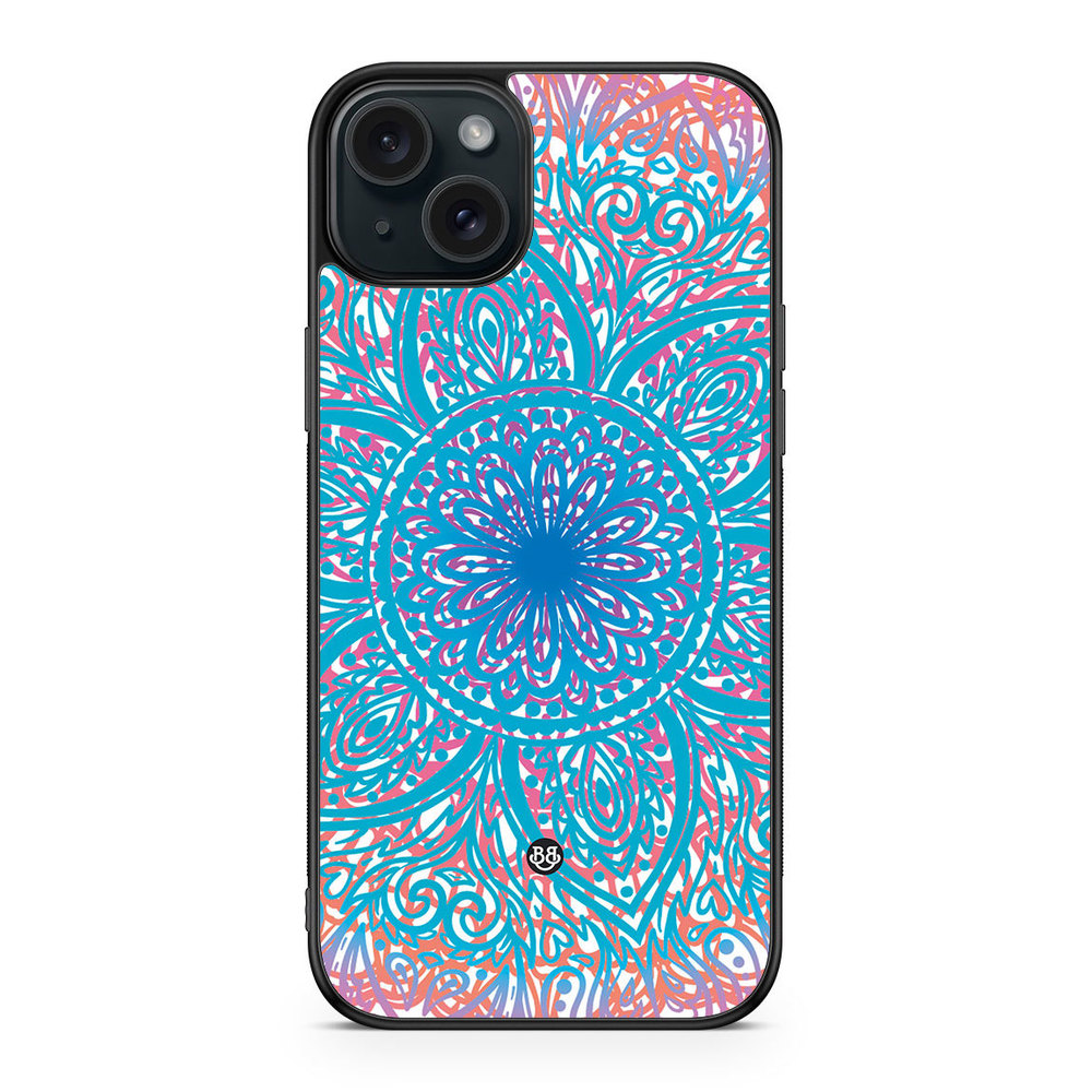 iPhone 15 Plus Case - Pastel Mandala