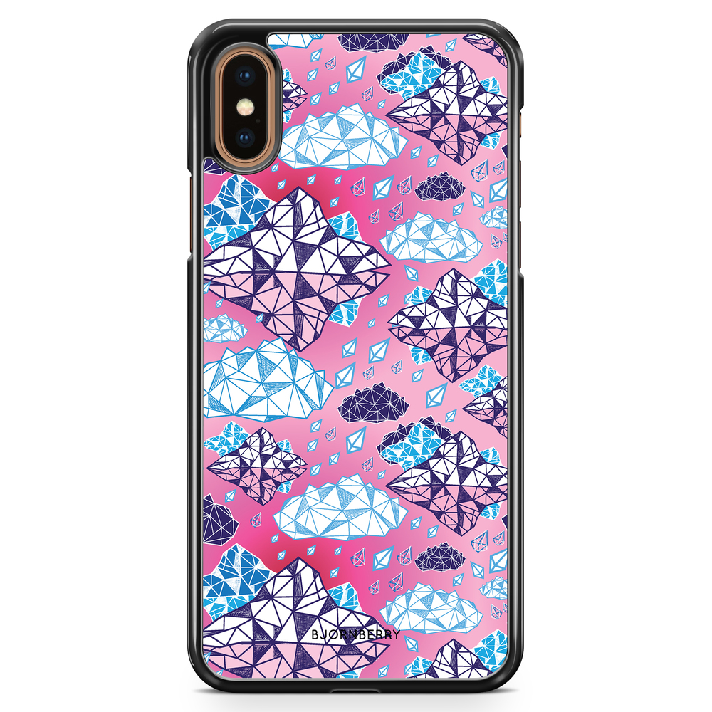 iPhone XS Max Case - Geometric Clouds