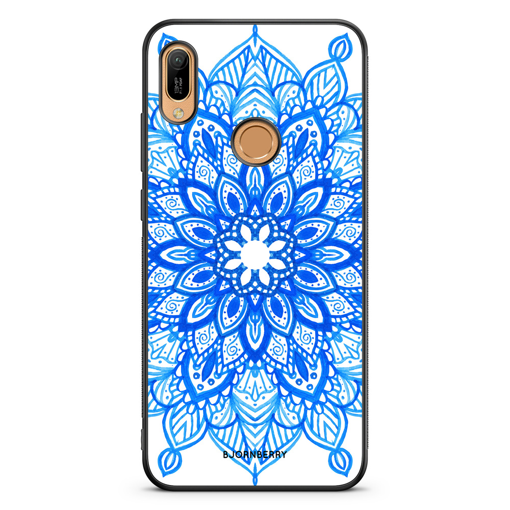 Huawei Y6 2019 Case - Blue Mandala