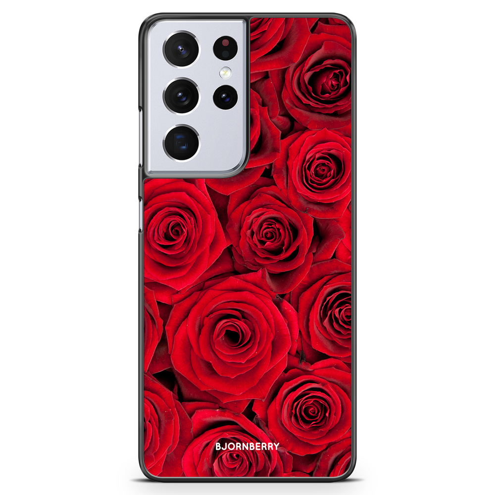 Samsung Galaxy S21 Ultra Case - Red Roses