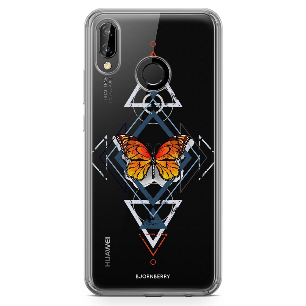 Huawei P20 Lite Fashion Skal - Fjäril