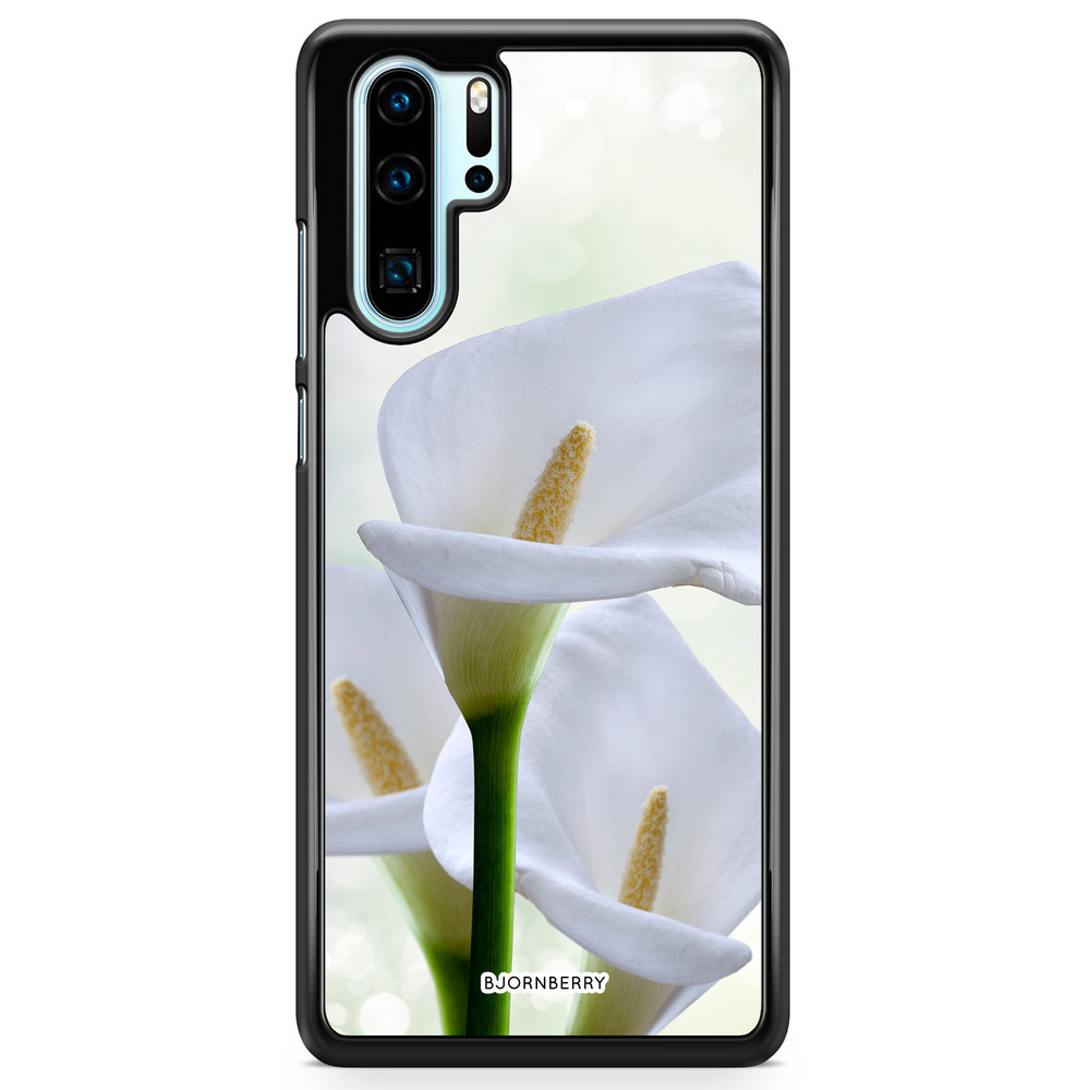 Huawei P30 Pro Case - White flower