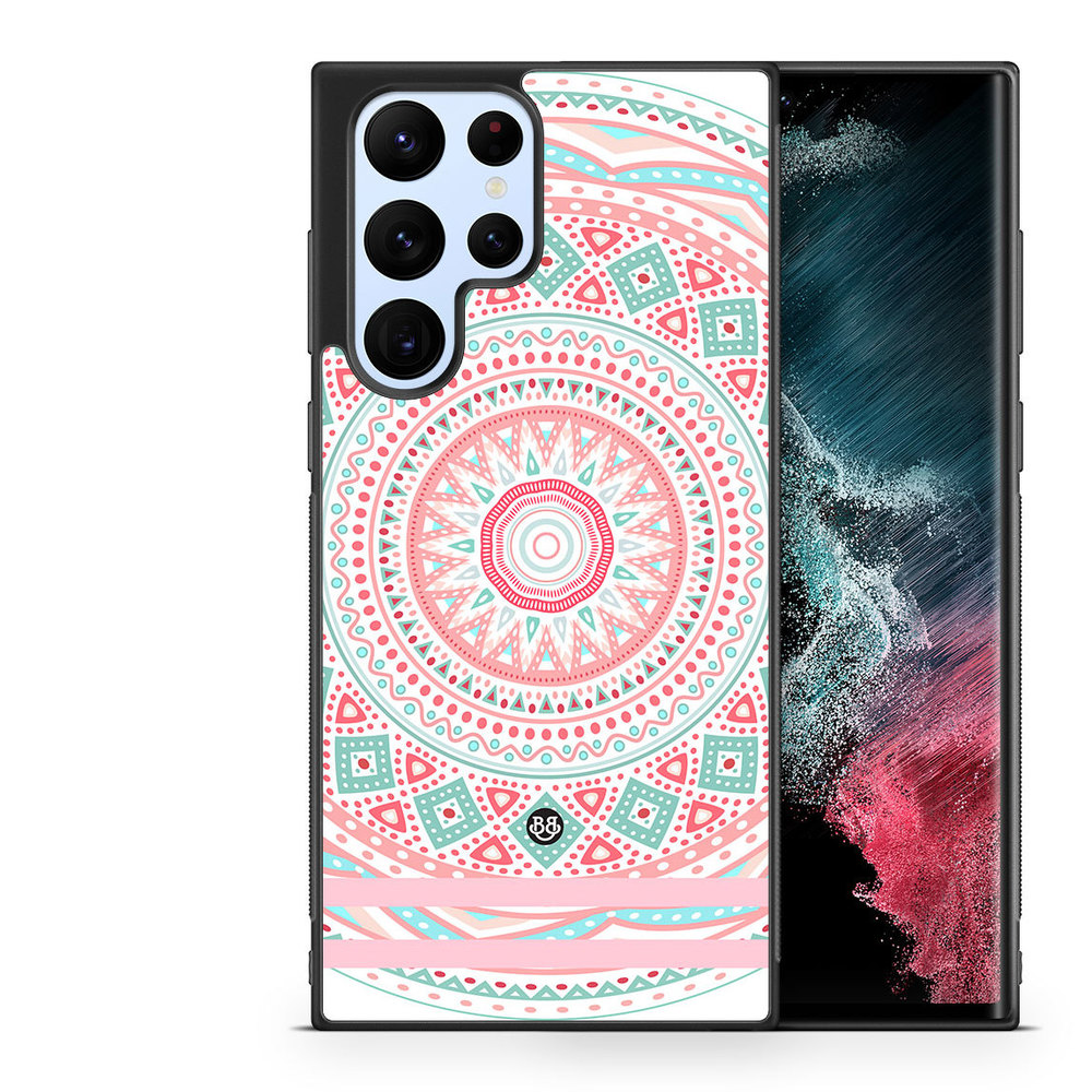 Samsung Galaxy S23 Ultra 5G Case - Pastel Mandala