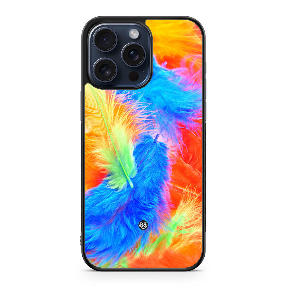 iPhone 15 Pro Max Case - Easter Feathers