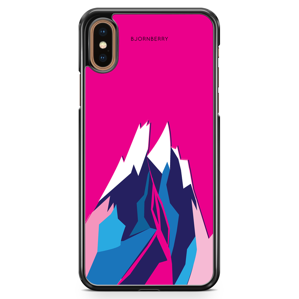 iPhone XS Max Case - Pink Mountain