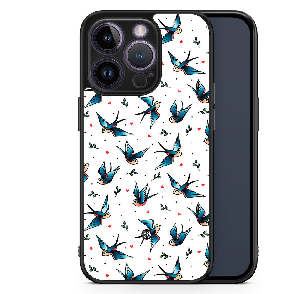 iPhone 14 Pro Case - Swallows