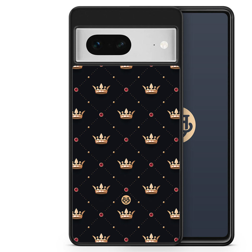 Google Pixel 7 Case - Golden Crowns