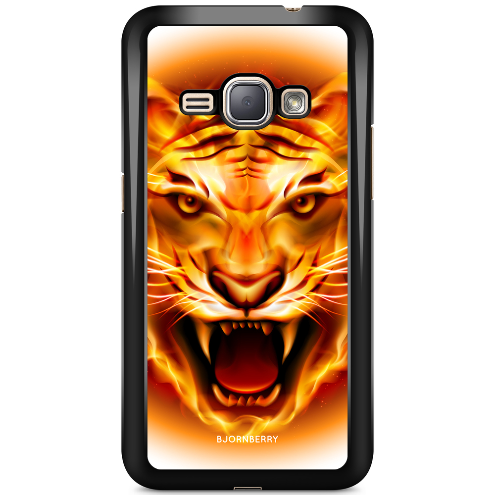 Samsung Galaxy J1 (2016) Case - Flames Tiger