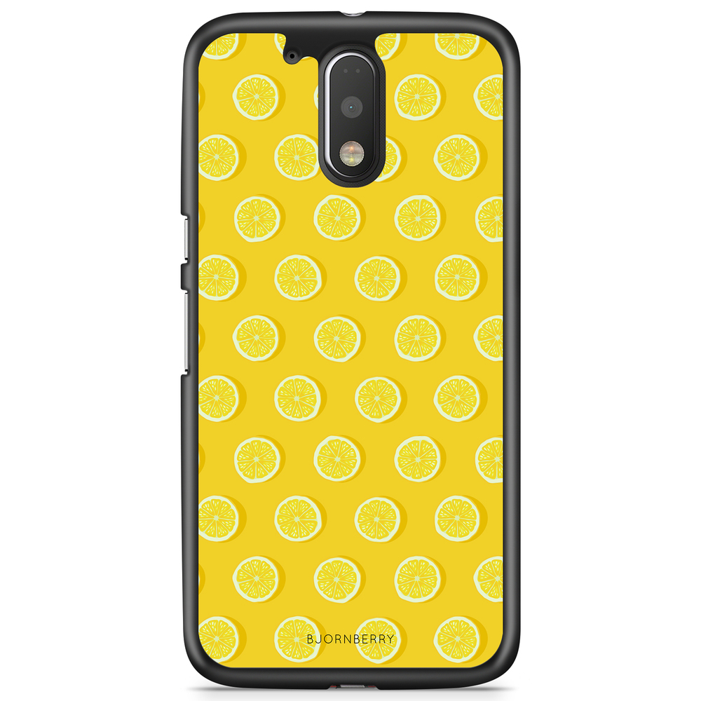 Moto G4/G4 Plus Case - Lemon Pattern