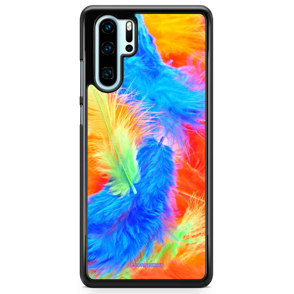 Huawei P30 Pro Case - Easter Feathers