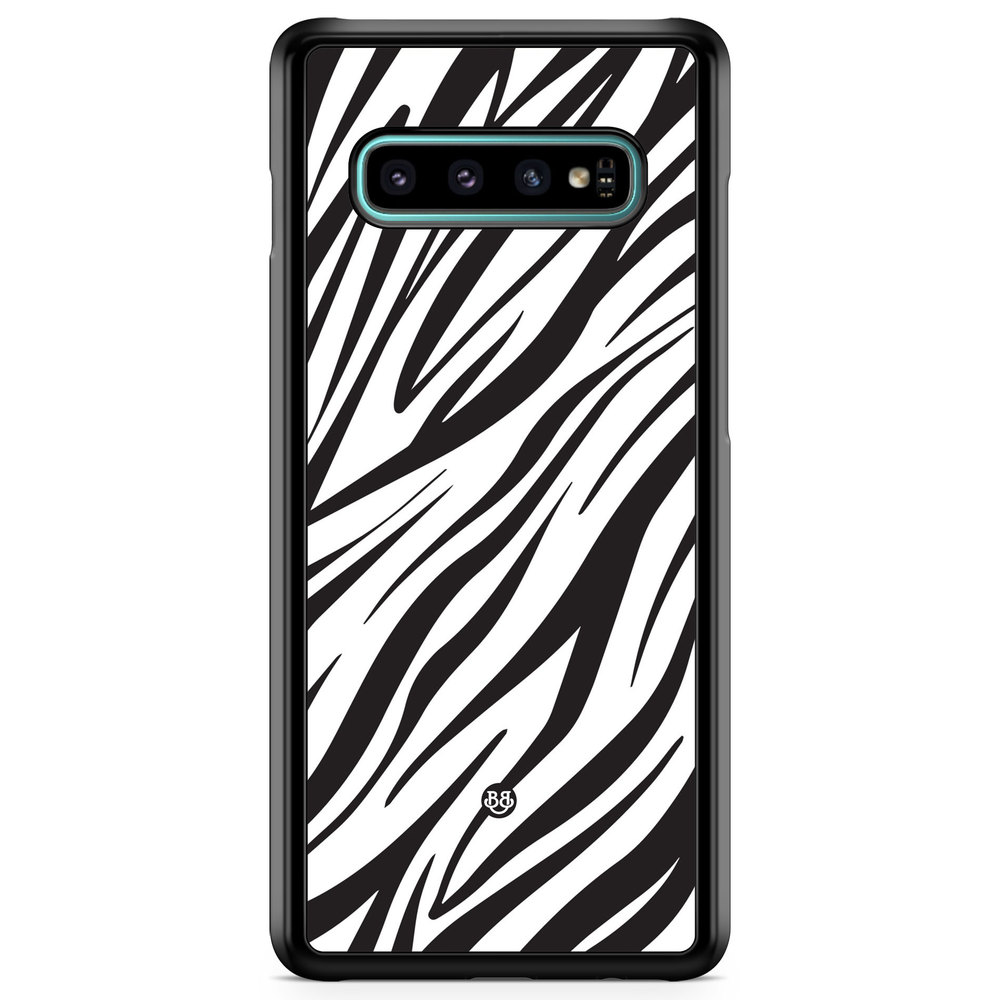 Samsung Galaxy S10 Plus Case - WILD AUTUMN - Zebra Twist